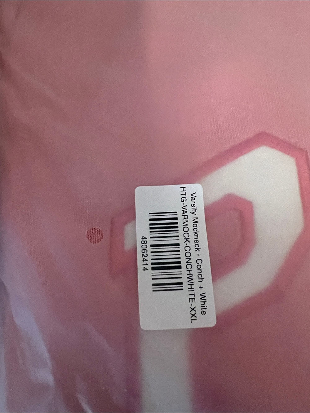 PARKE Summerland Mockneck in Conch Size XXL - Picture 8 of 8